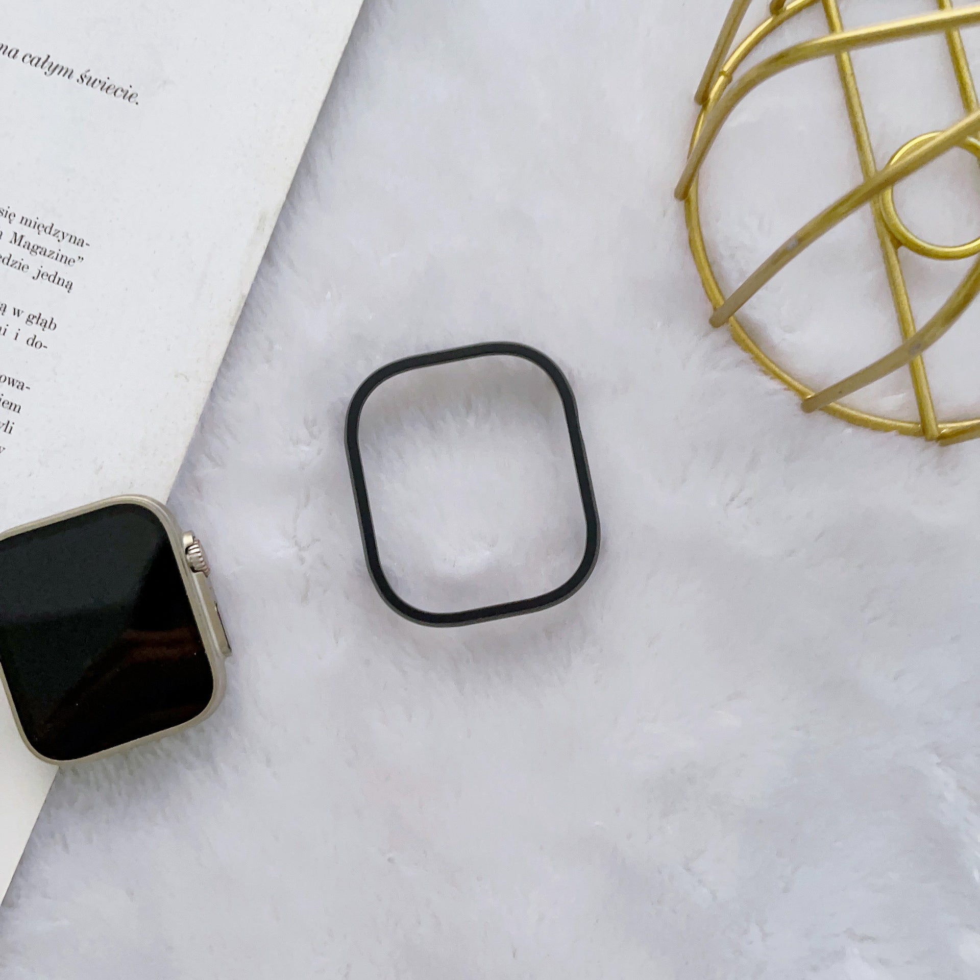 Simple And Lightweight Anti-fall Watch Metal Case