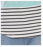 Printed Striped Lace For Maternity Wear