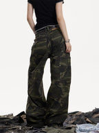 American Retro Cleanfit Wide Leg Jeans