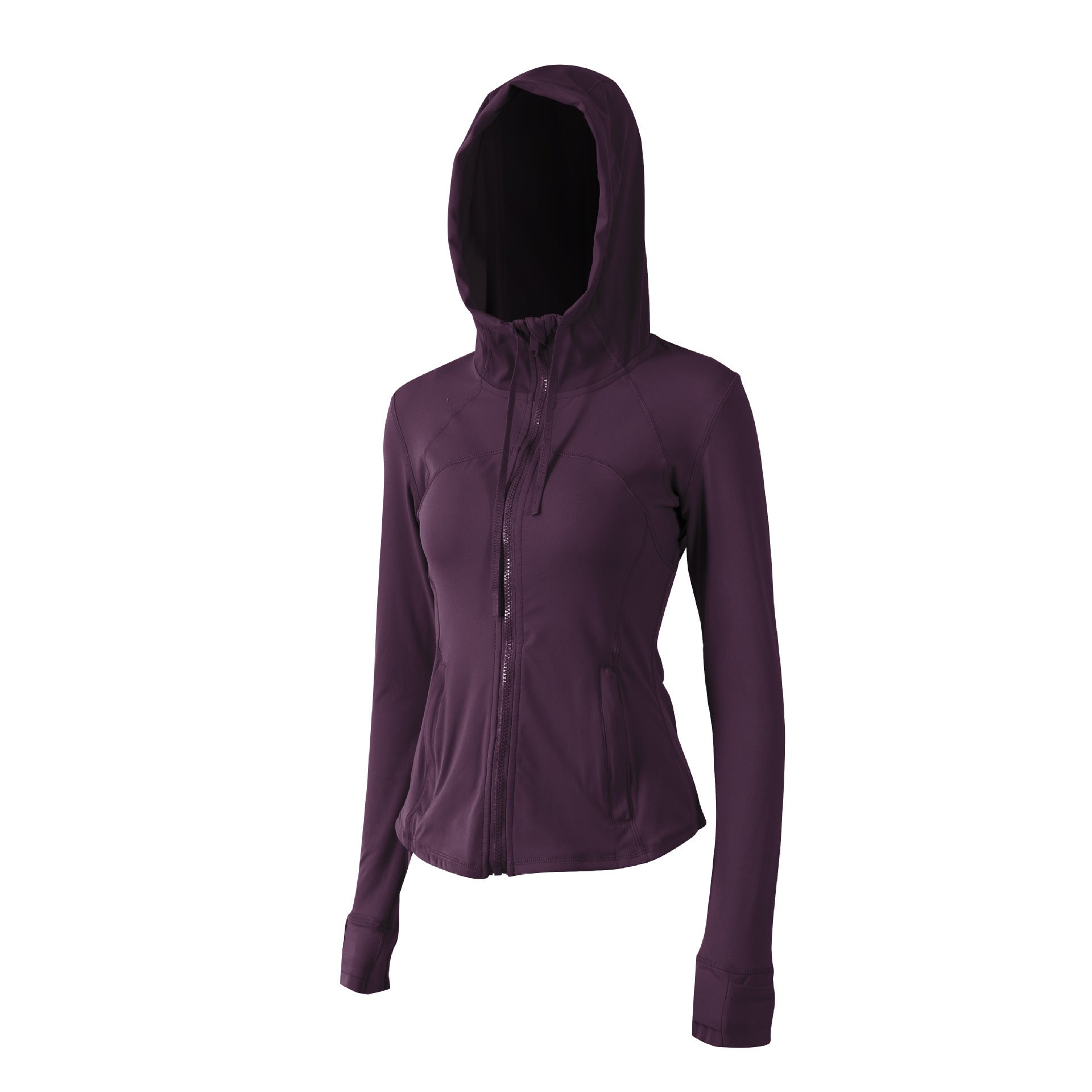 Autumn Yoga Clothes Hooded Fitness Hoodie Quick-drying