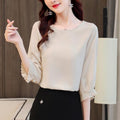 Women's Three-quarter Sleeve Chiffon Shirt