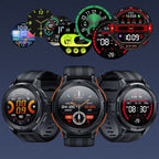 Smart Bracelet Bluetooth Calling 143-inch Amoled Screen Oxygen Language Assistant Multi-sport Mode
